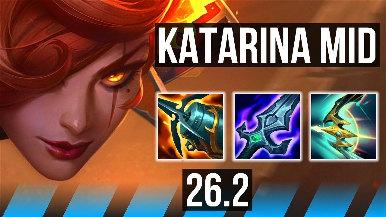 KATARINA vs AKALI (MID) | 46K damage | EUW Master | 26.2