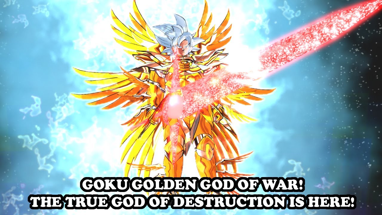 Goku Awakens SSJ Golden GOD OF WAR Transformation! THIS MOVESET IS ILLEGAL! DB Xenoverse 2 Mods