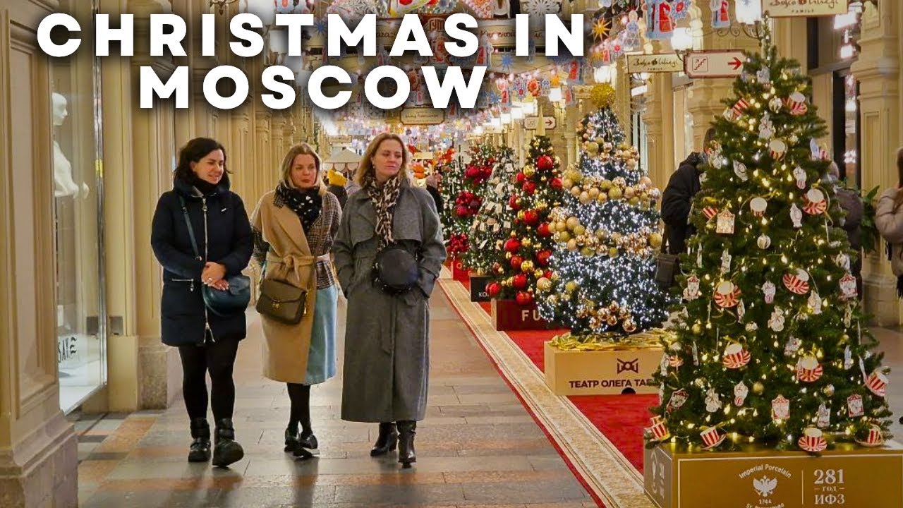 Как Москва готовится к Рождеству?