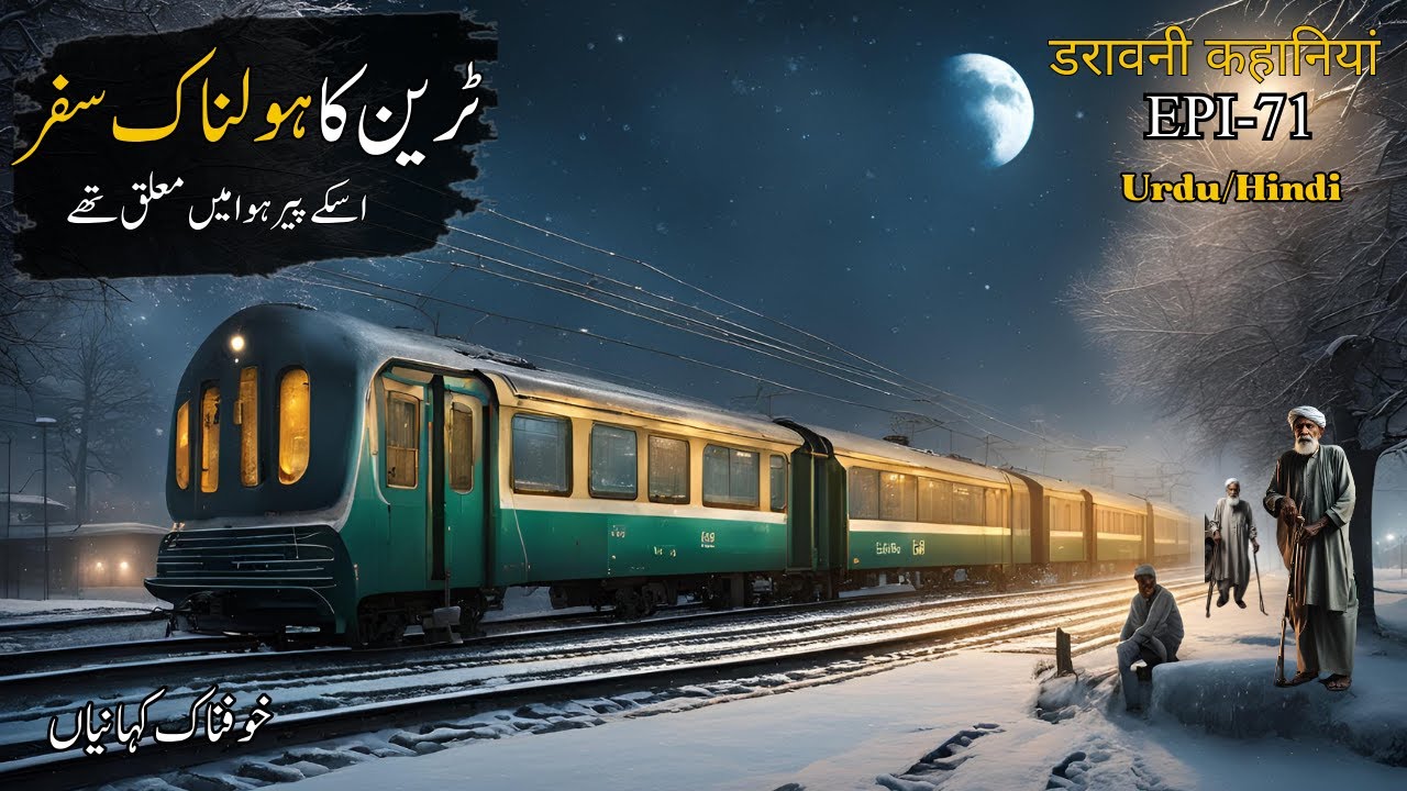 Train True Horror Stories Urdu/Hindi | Khofnak kahaniyan | Jinn Stories | Scary story | Urdu Stories