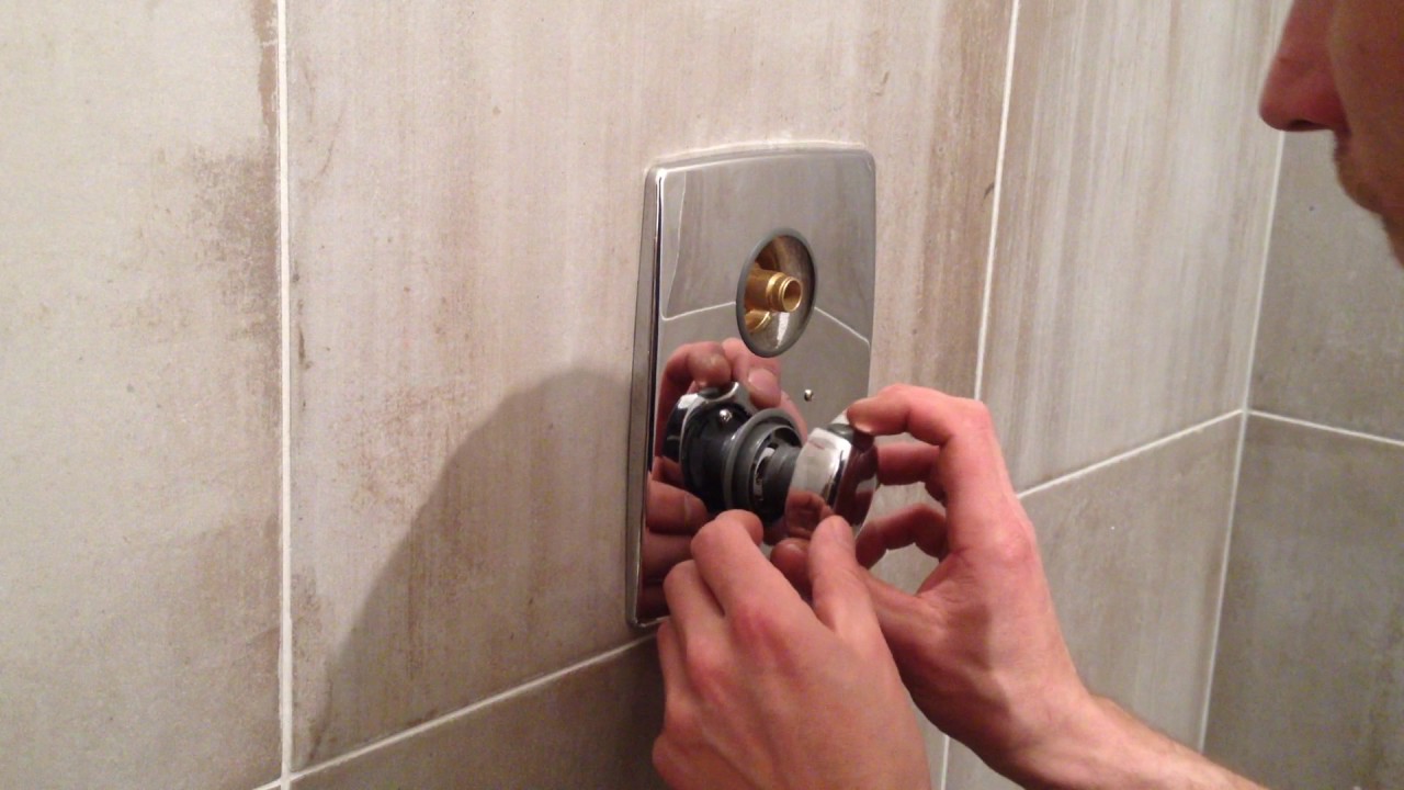 Shower valve installation