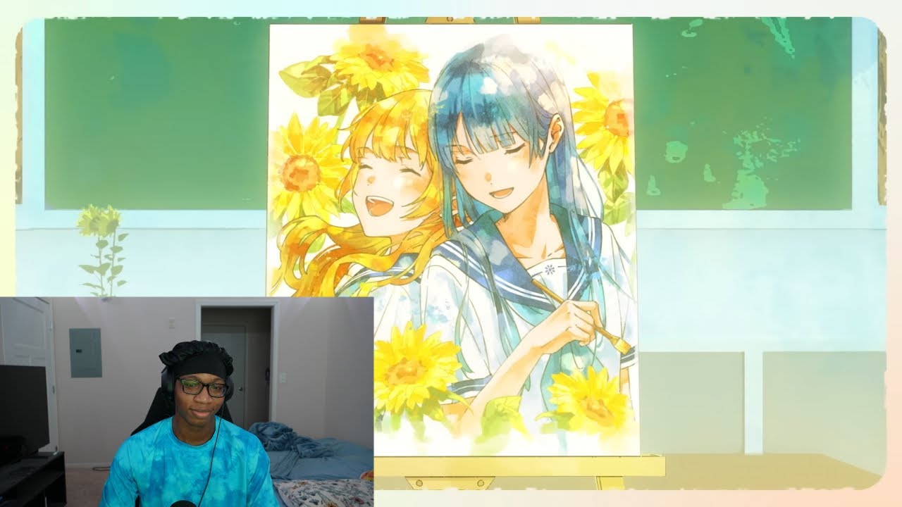 Ado Himawari Reaction