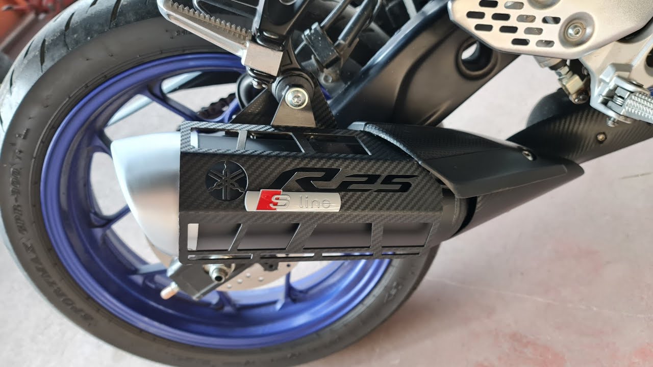 Yamaha R25 Egzoz boyama detaylı anlatım