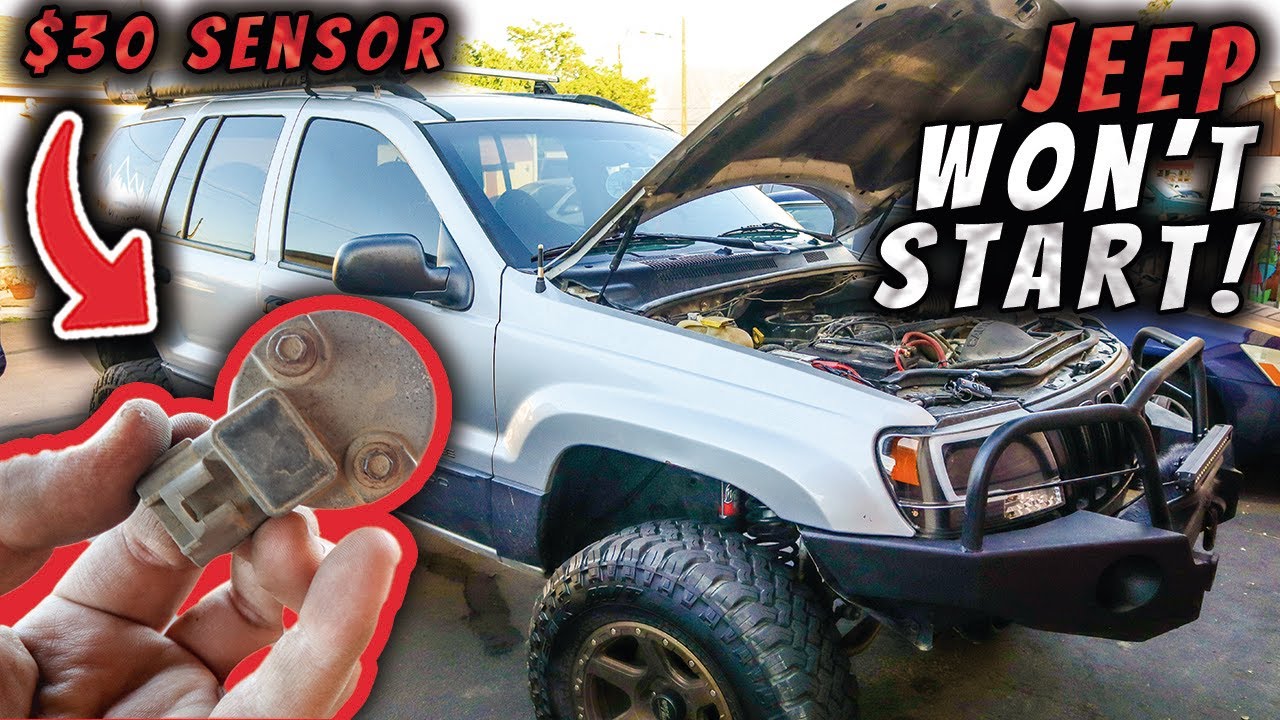 Замена датчика положения распредвала на Jeep WJ Grand Cherokee 4.0 (НЕ ЗАВОДИТСЯ)