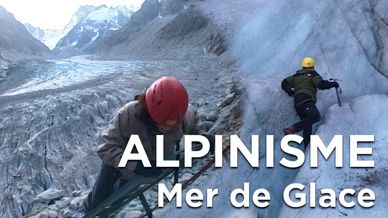 Le Montenvers Mer de Glace école de glace Chamonix Mont-Blanc alpinisme montagne