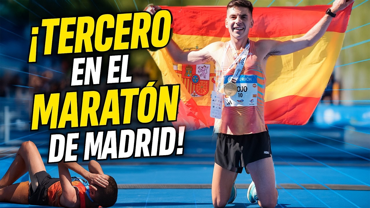 ¡¡Tercero en el Maratón de Madrid!!