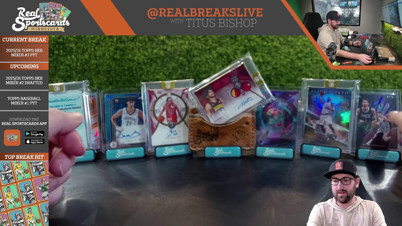 NEW RELEASE 2025/26 Topps Basketball Mixer #3 Pick Your Team w/ THREE!! (3/5/26)