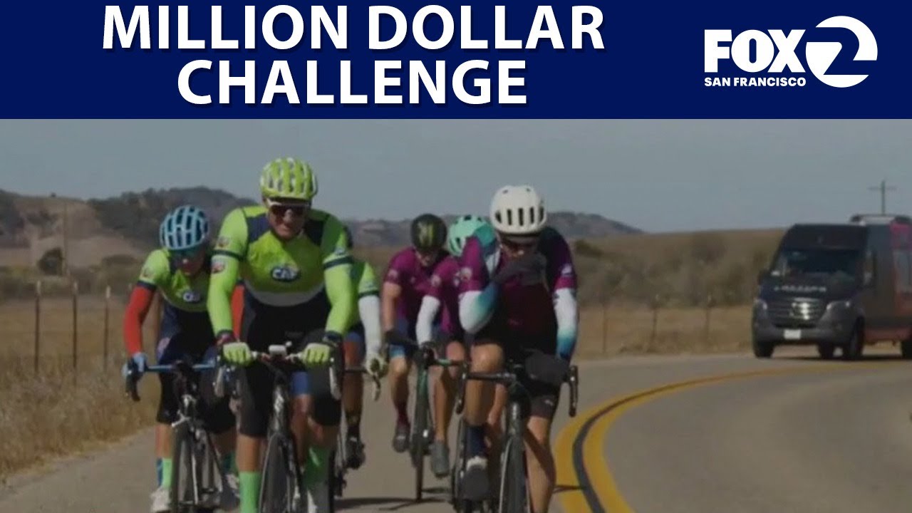 Cyclists ride across California to raise money for disabled athletes | KTVU