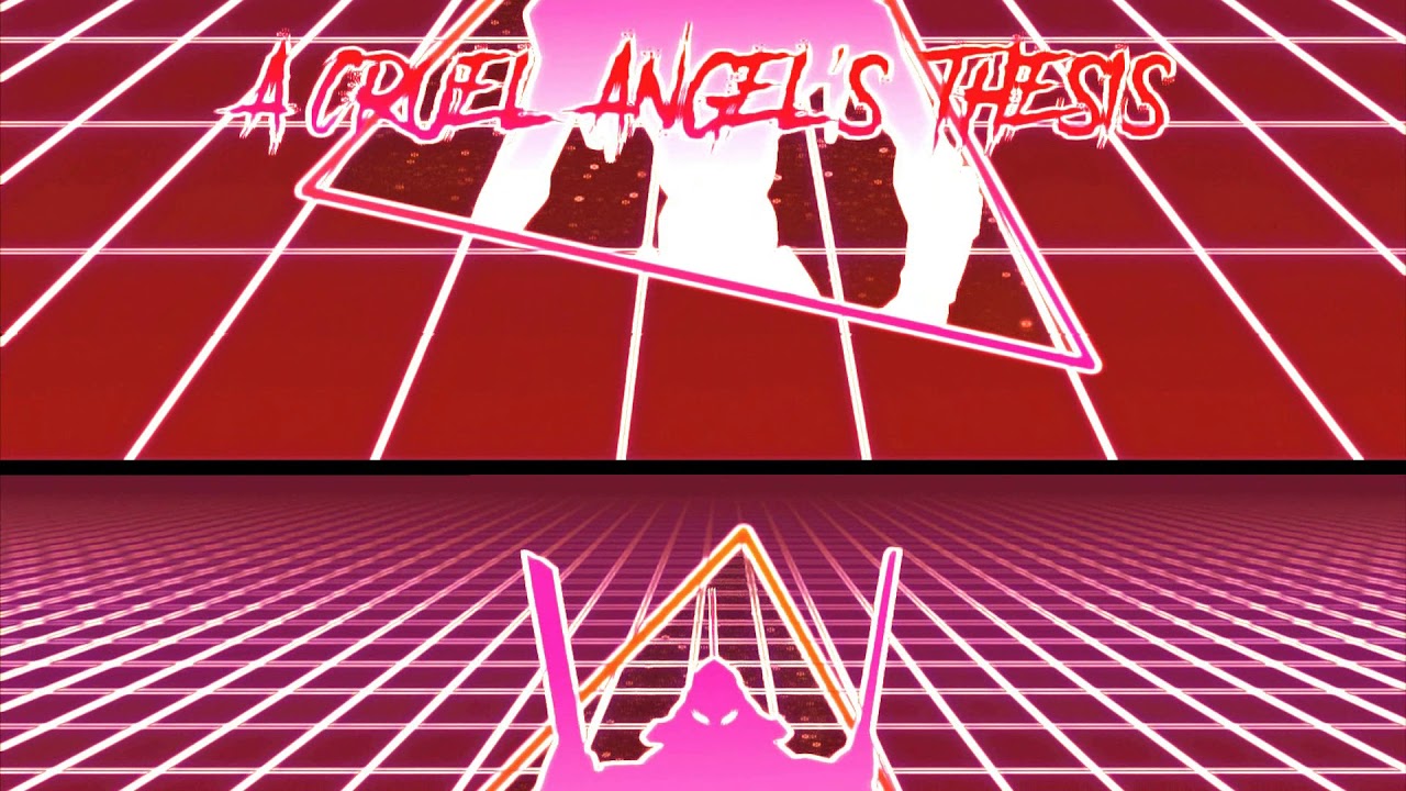 A Cruel Angel's Thesis (instrumental synthwave 80s remix) by Astrophysics