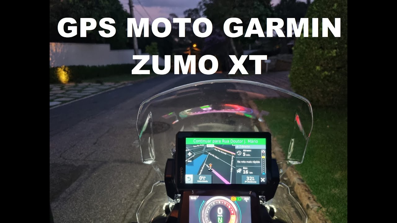 Review GPS Moto Garmin Zumo XT.