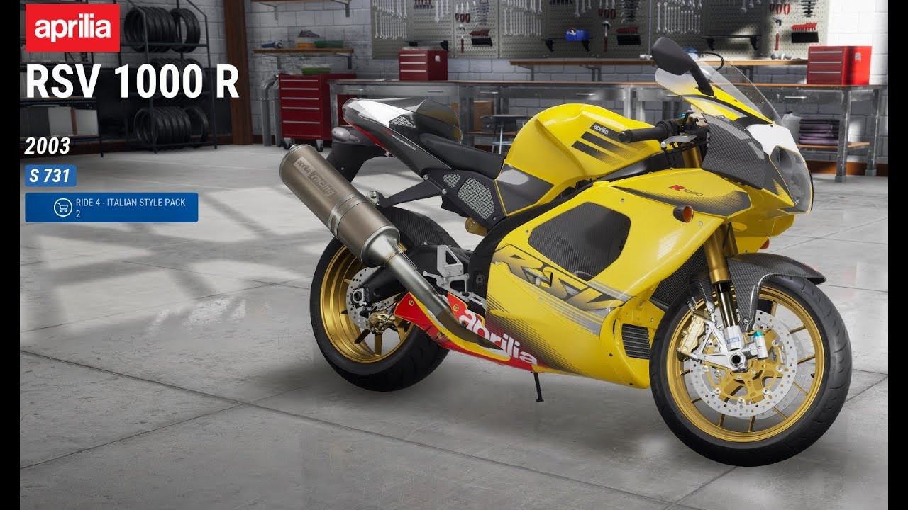 [RIDE 4] - 2003 Aprilia RSV 1000 R - Italian Style pack 2