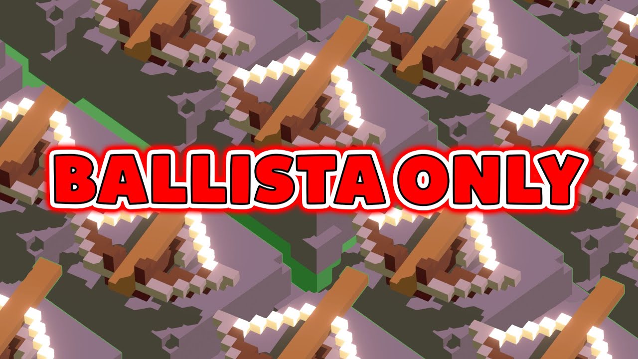 Can I beat Rogue Tower using only one type of tower?