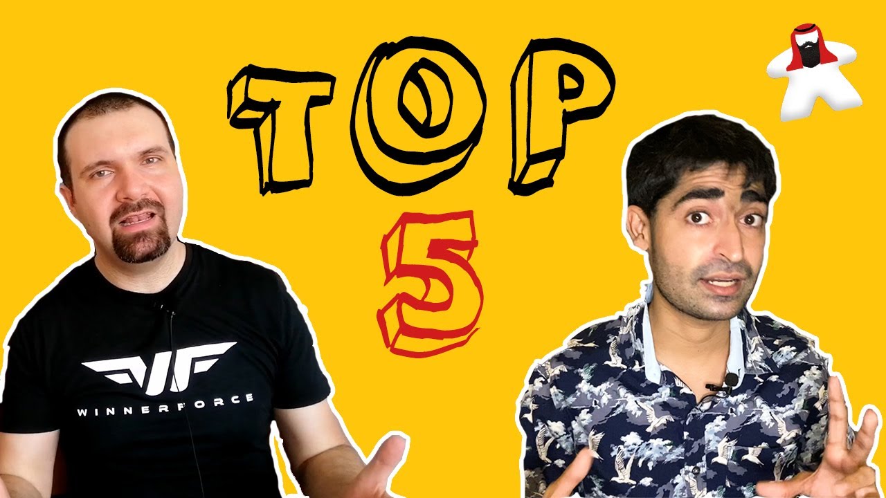أفضل ٥ ألعاب بوردجيم مع سركيس