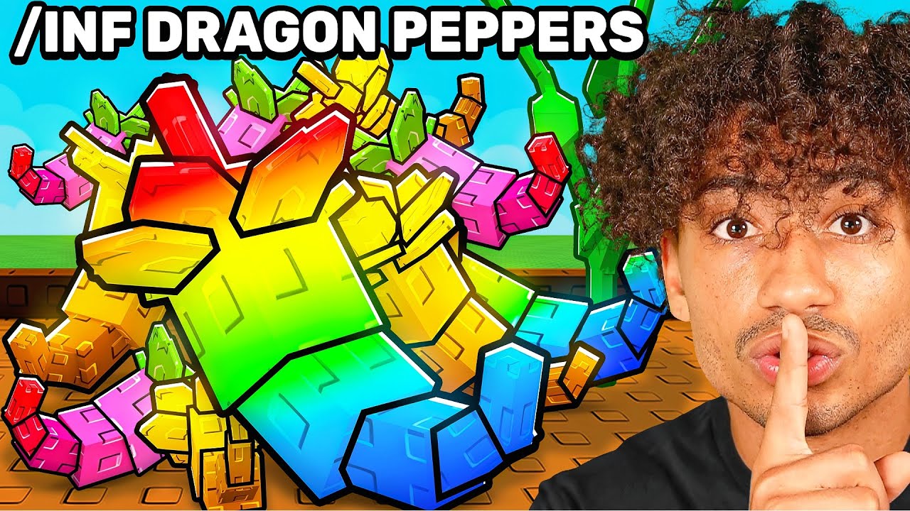 Grow A Garden OWNER Gave Me INFINITE DRAGON PEPPERS..
