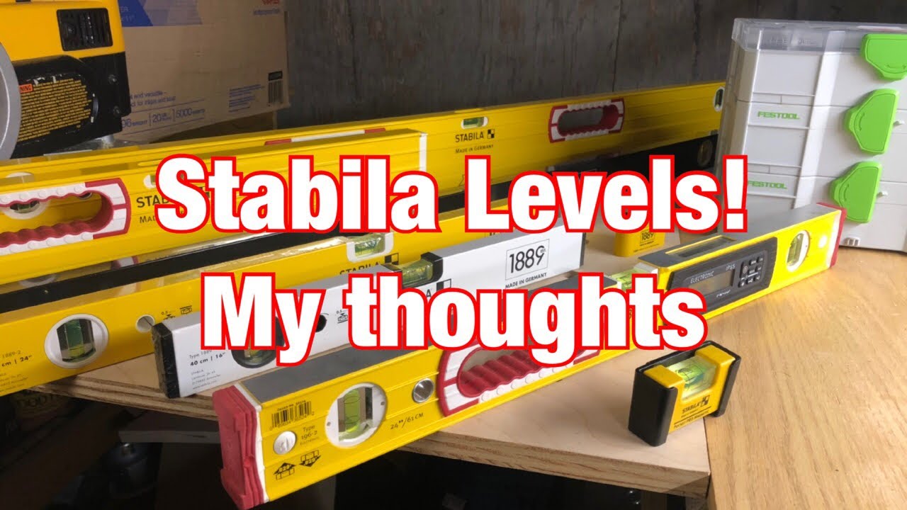Stabila Levels, Digital version and the 1889 Set!