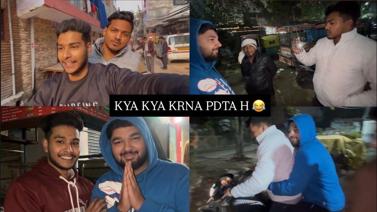 AMAN BAAN GYA REPORTER 🤣 @Harsh_ChoudharyVlogs 