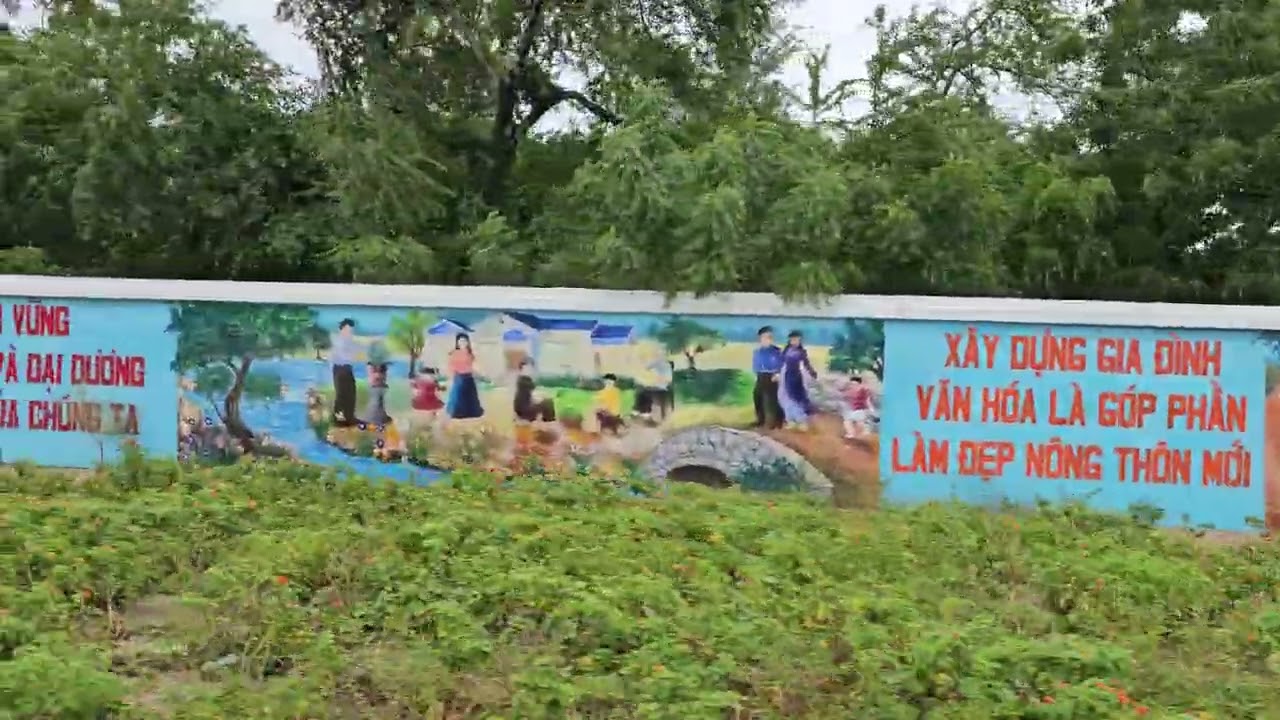 Đương bích họa dài nhất Việt Nam năm 2023