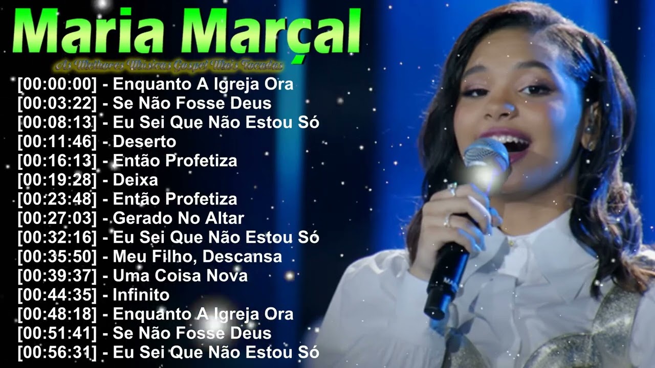 Top Gospel Brasileiro 2026 - Maria Marçal Hinos Mais Ouvidos