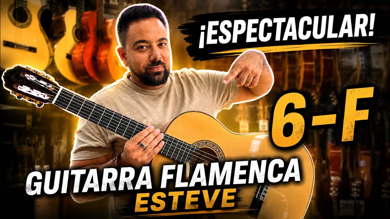 Guitarra Flamenca Esteve 6F #Review - Analisis | #guitarraflamenca #flamencoguitar