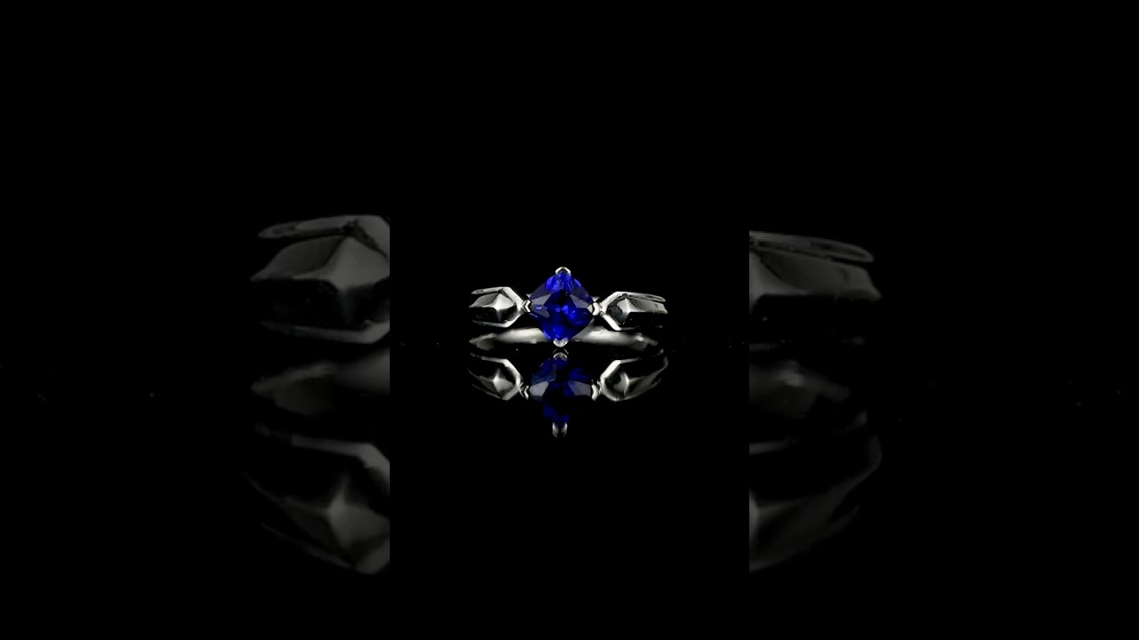 Forging a "Knight's Sword" Ring for $190 | Handmade Silver & Sapphire Jewelry