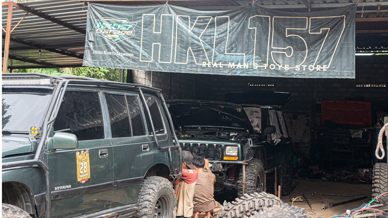 Suasana Bengkel HKL157 Garage Menjelang Even JORC 8 2023