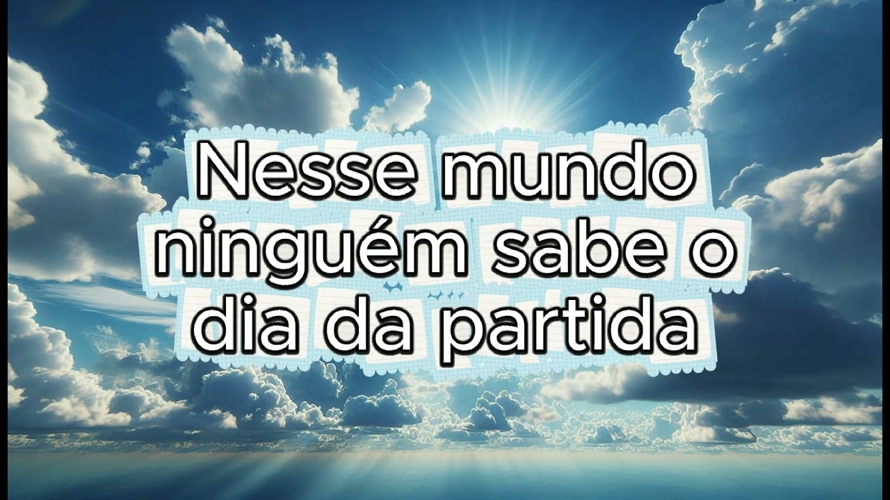 (PLAYBACK LYRIC VIDEO) O ÚLTIMO CHAMADO - MARCOS EVANGELISTA
