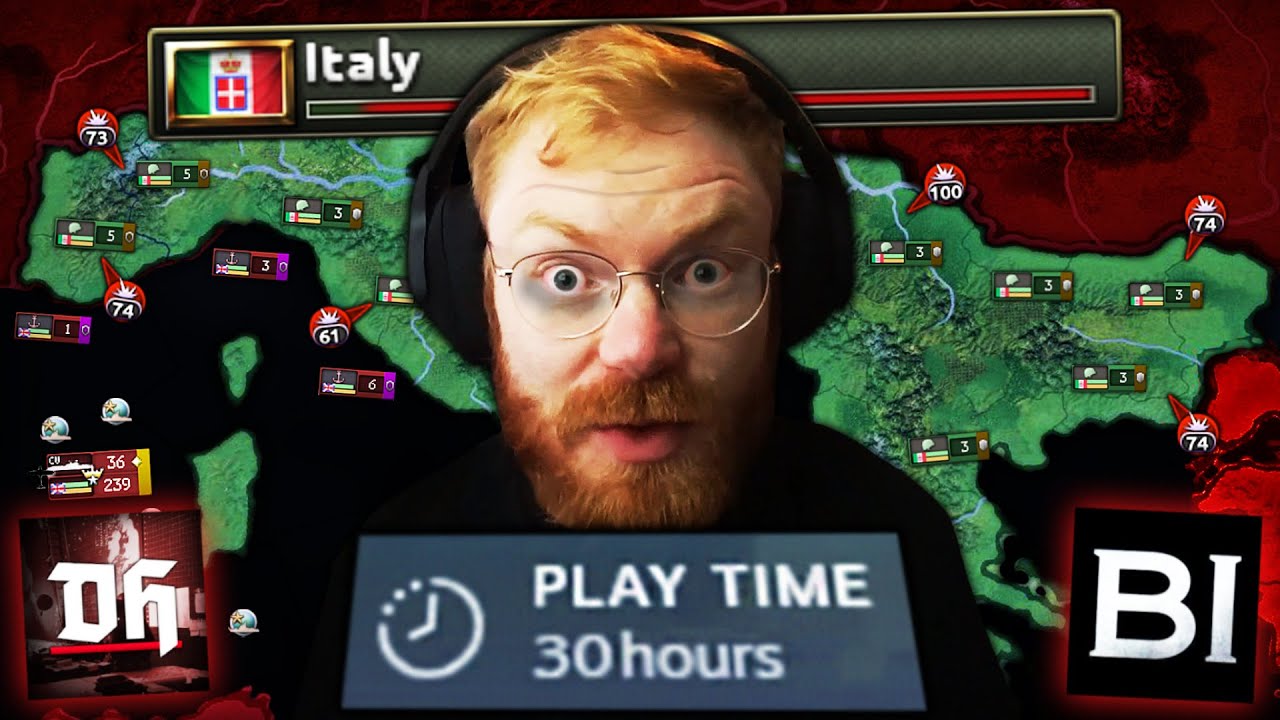 I Spent 30 Hours On This HOI4 Challenge