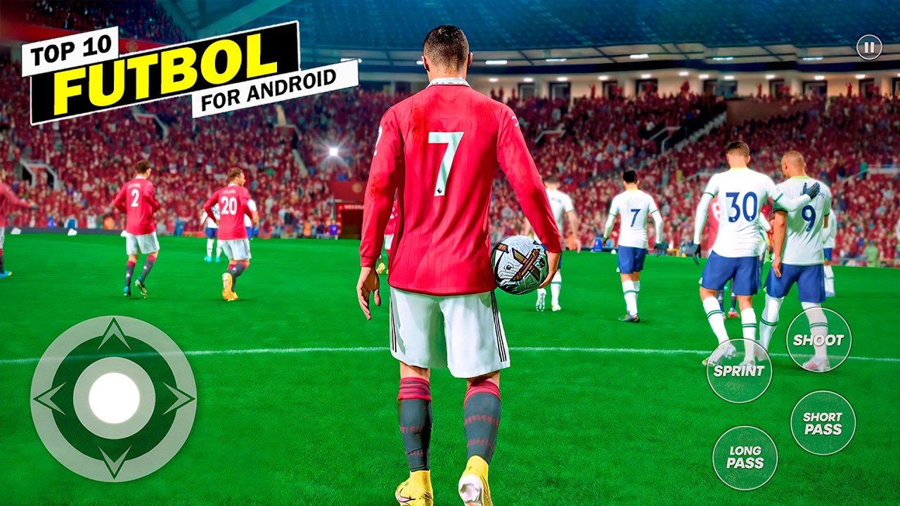 TOP 10 MEJORES JUEGOS de FUTBOL Para Android & iOS 2024 ✅