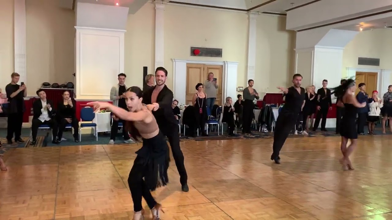 Professional Latin heat Cha-Cha from Legends camp 2023
