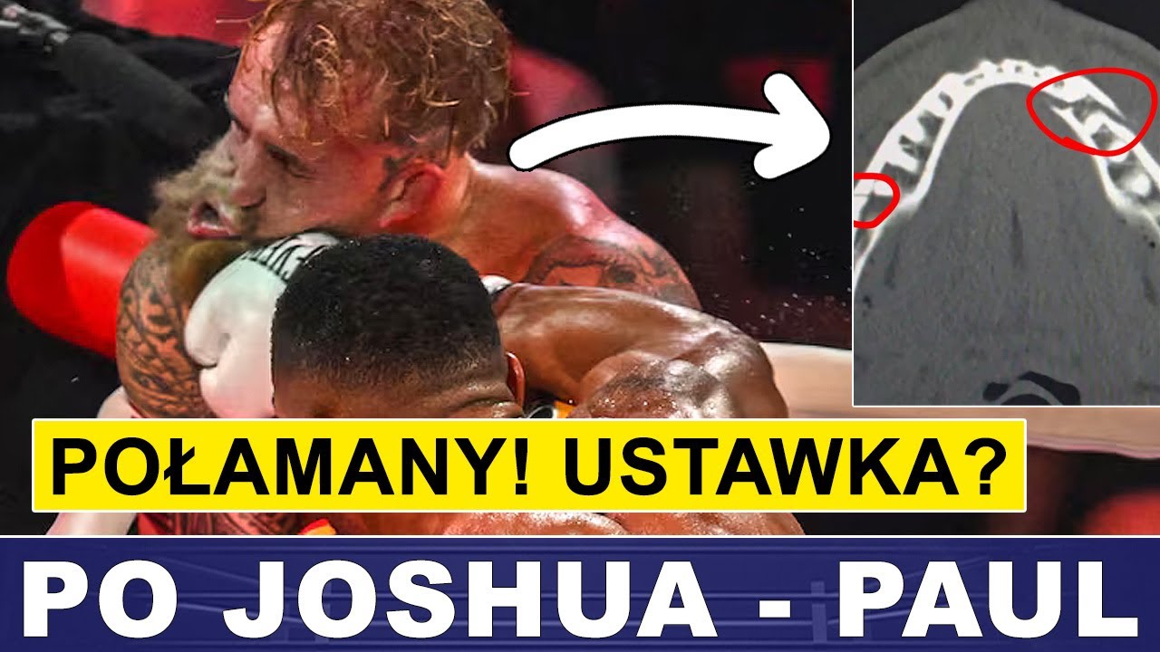 ŻUCHWA POŁAMANA! USTAWKA? - PO JOSHUA vs PAUL