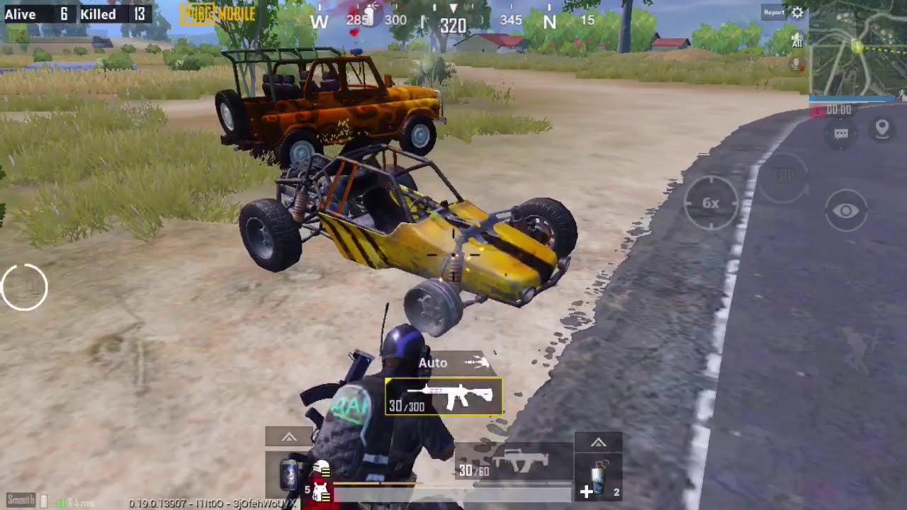 Low Hp | Rush 4 enemies without helmet | PUBG MOBILE | solo vs squad