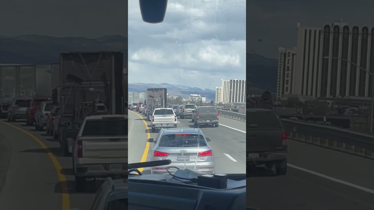 Reno NV I 80 shut down E Bound