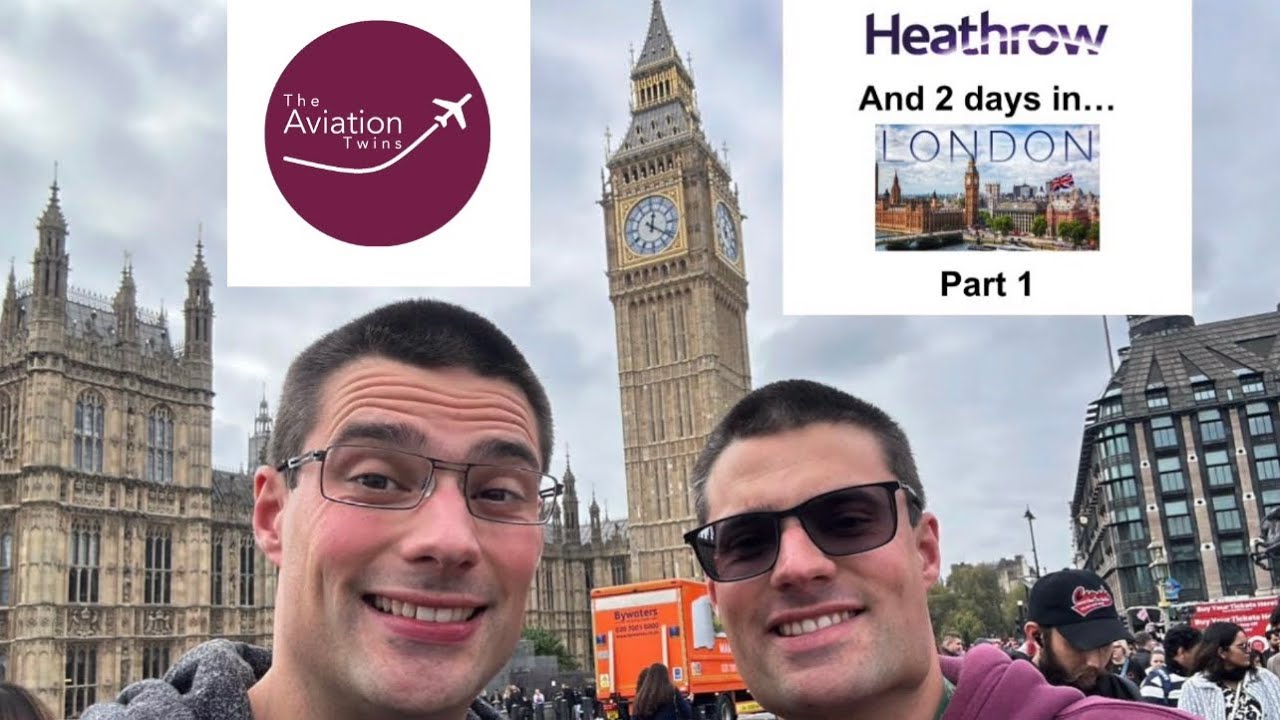 HEATHROW AIRPORT AND LONDON PART 1!
