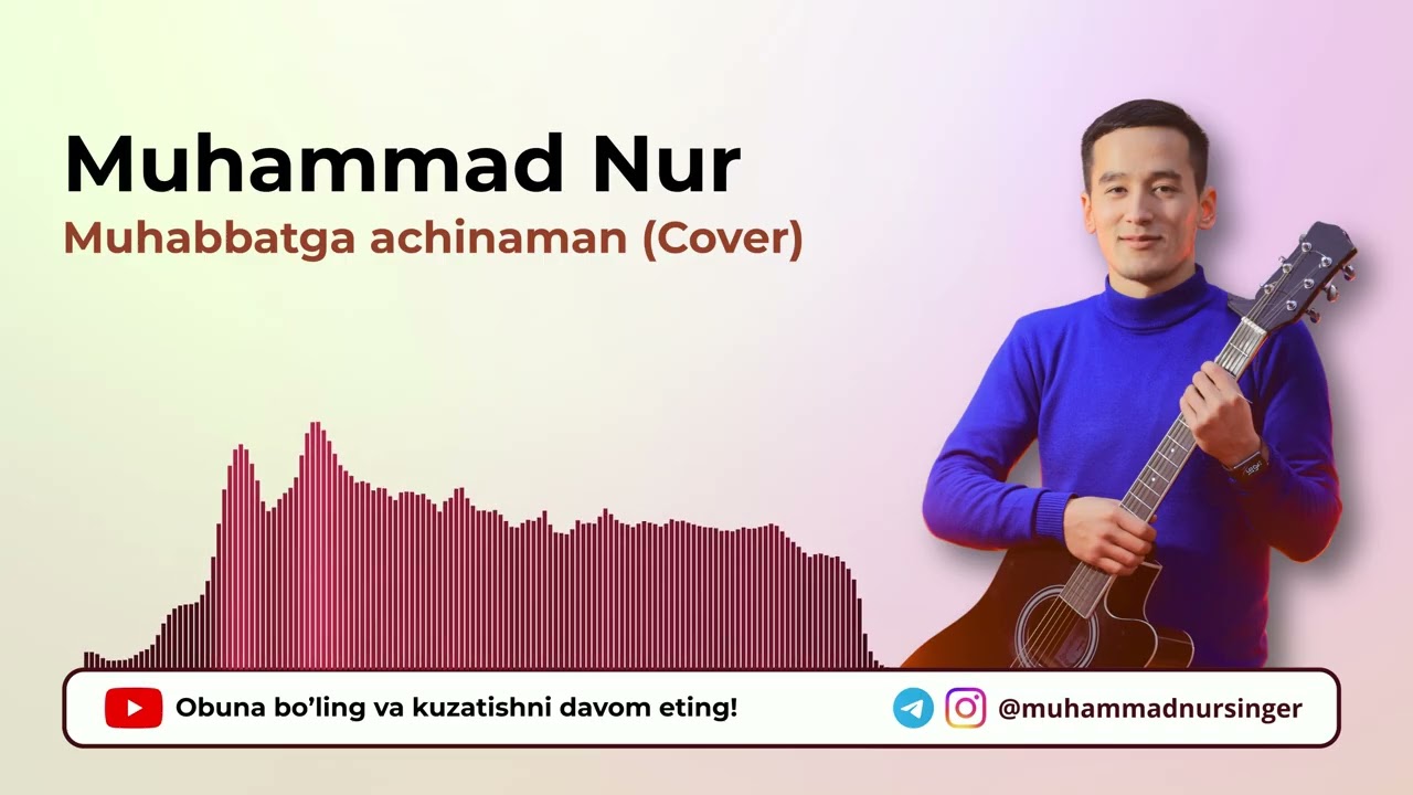 Muhammad Nur - Muhabbatga achinaman (Cover)