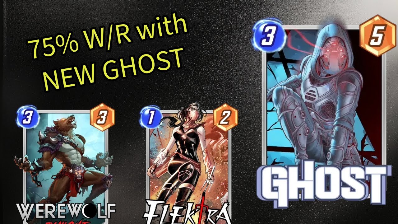 This Ghost deck had a 75% W/R! But there's something you should know... - Marvel Snap Deck Highlight