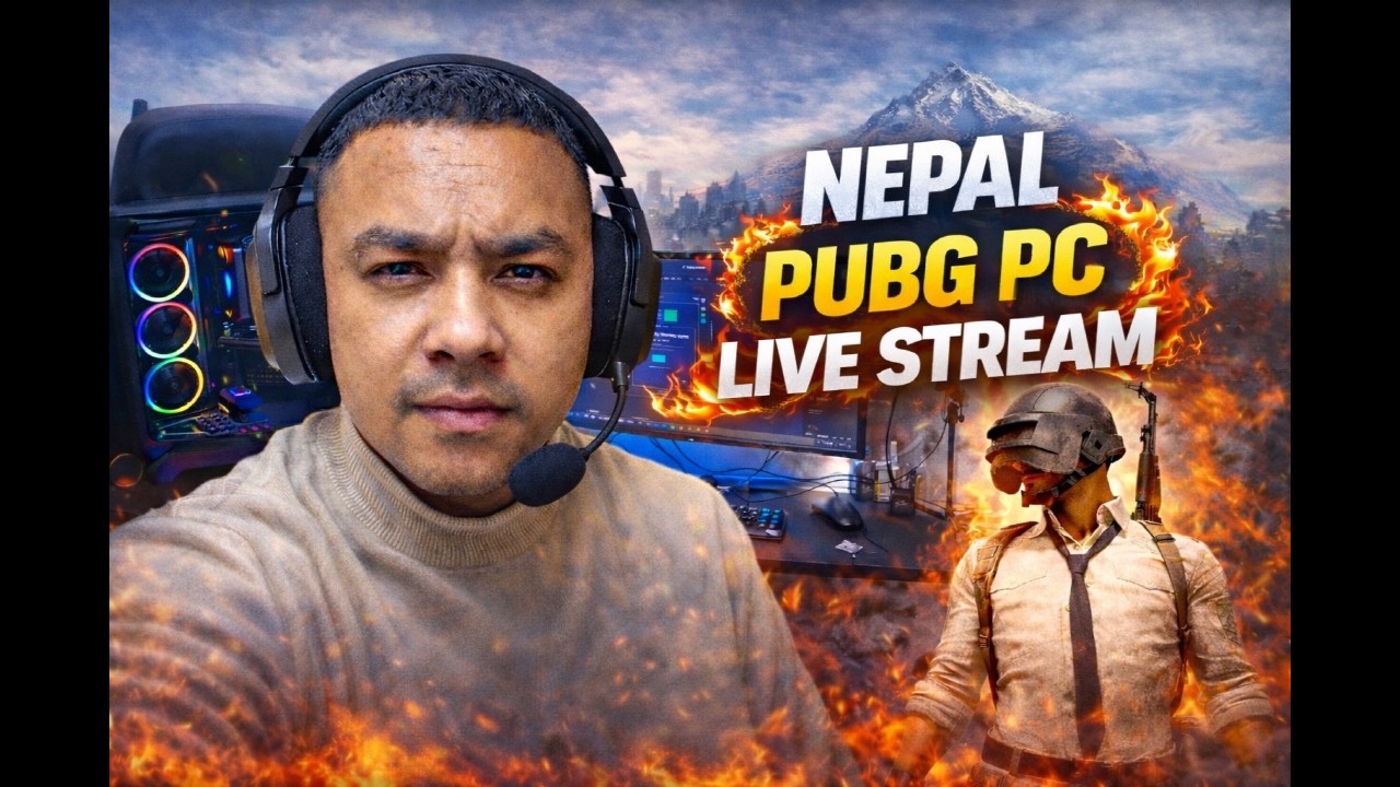 PUBG PC NEPAl LIVE | Nepali Stream 🇳🇵#PUBGPC #PUBG #NepaliGaming #NepaliLive#YouTubeLive #LiveGaming