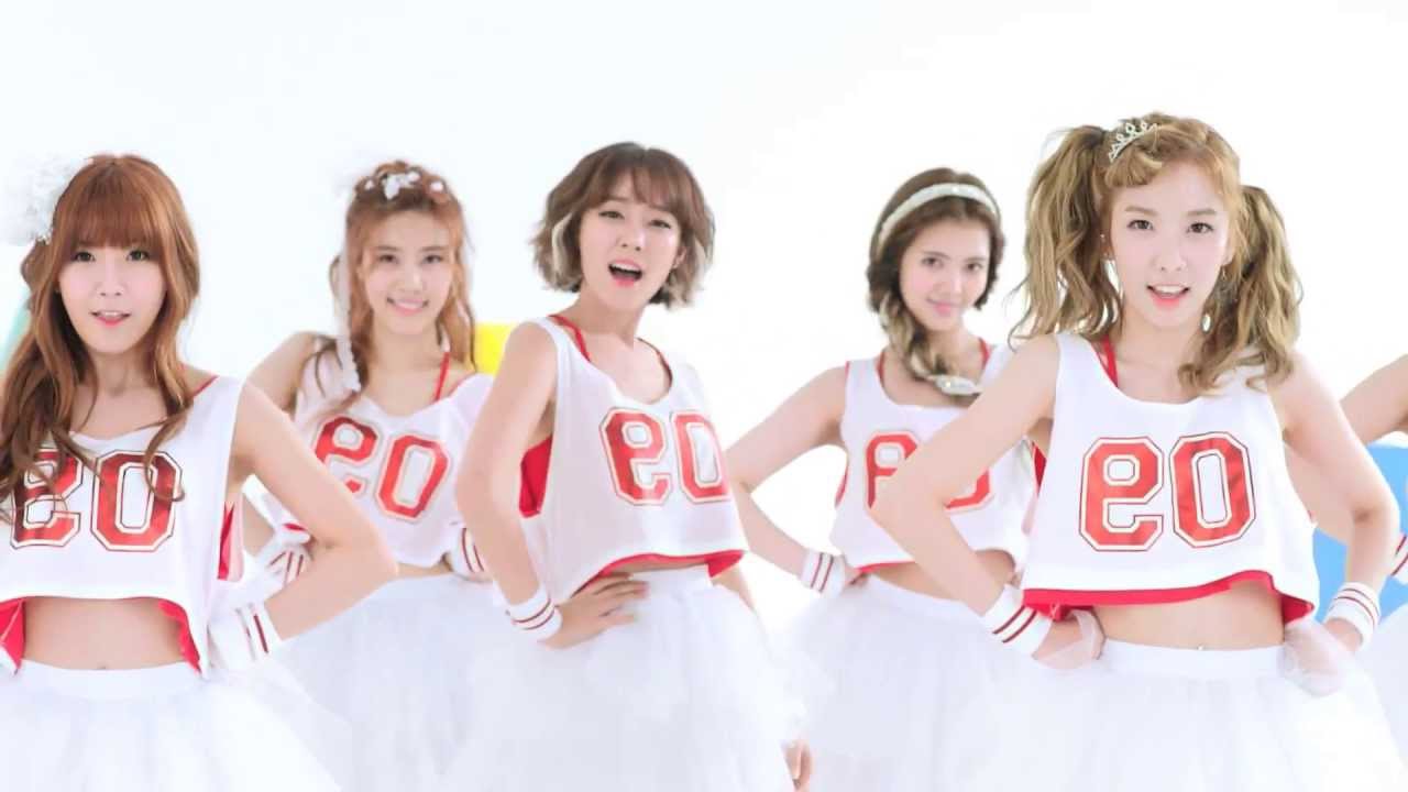 Rainbow 'Sunshine' mirrored Dance MV
