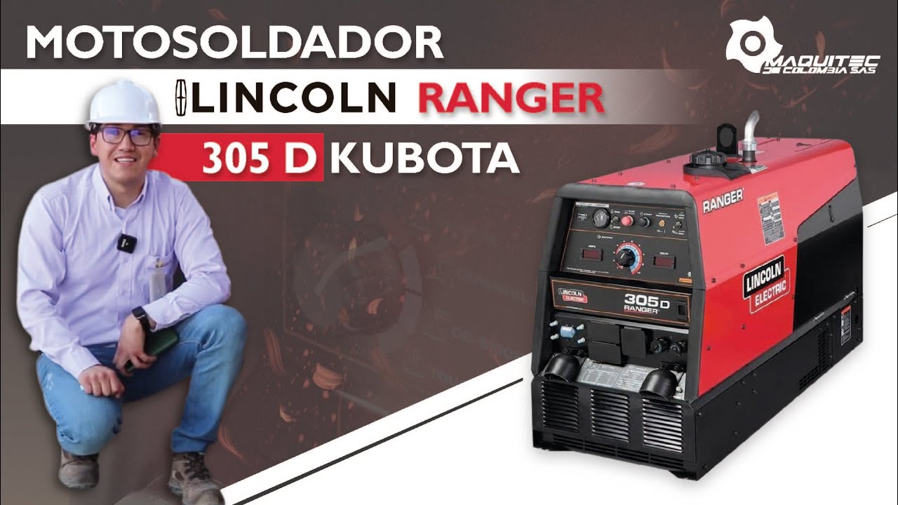 Motosoldador Lincoln Ranger 305 D Kubota - Maquitec