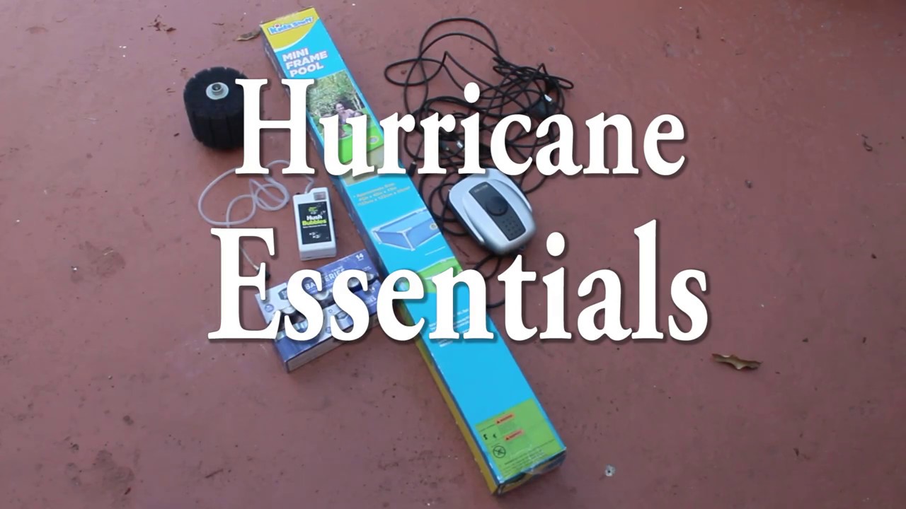 Hurricane or Emergency Essentials: Set Up For Your Fish