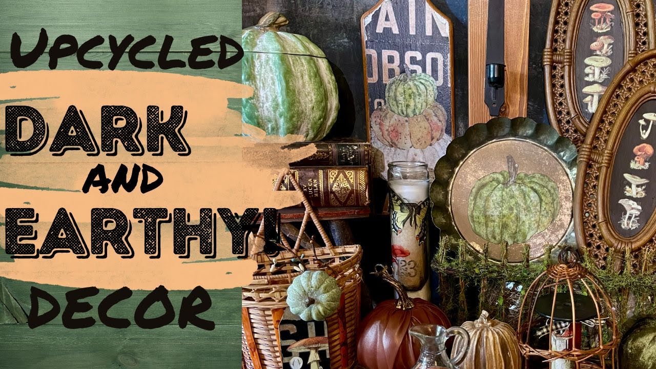 DIY CRAFTS DARK & EARTHY Thrift Flips Trash to Treasure