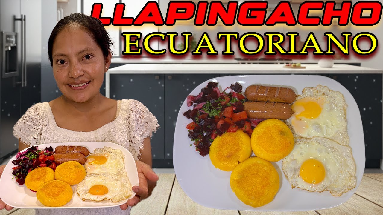 Así se prepara un Llapingacho bien ecuatoriano