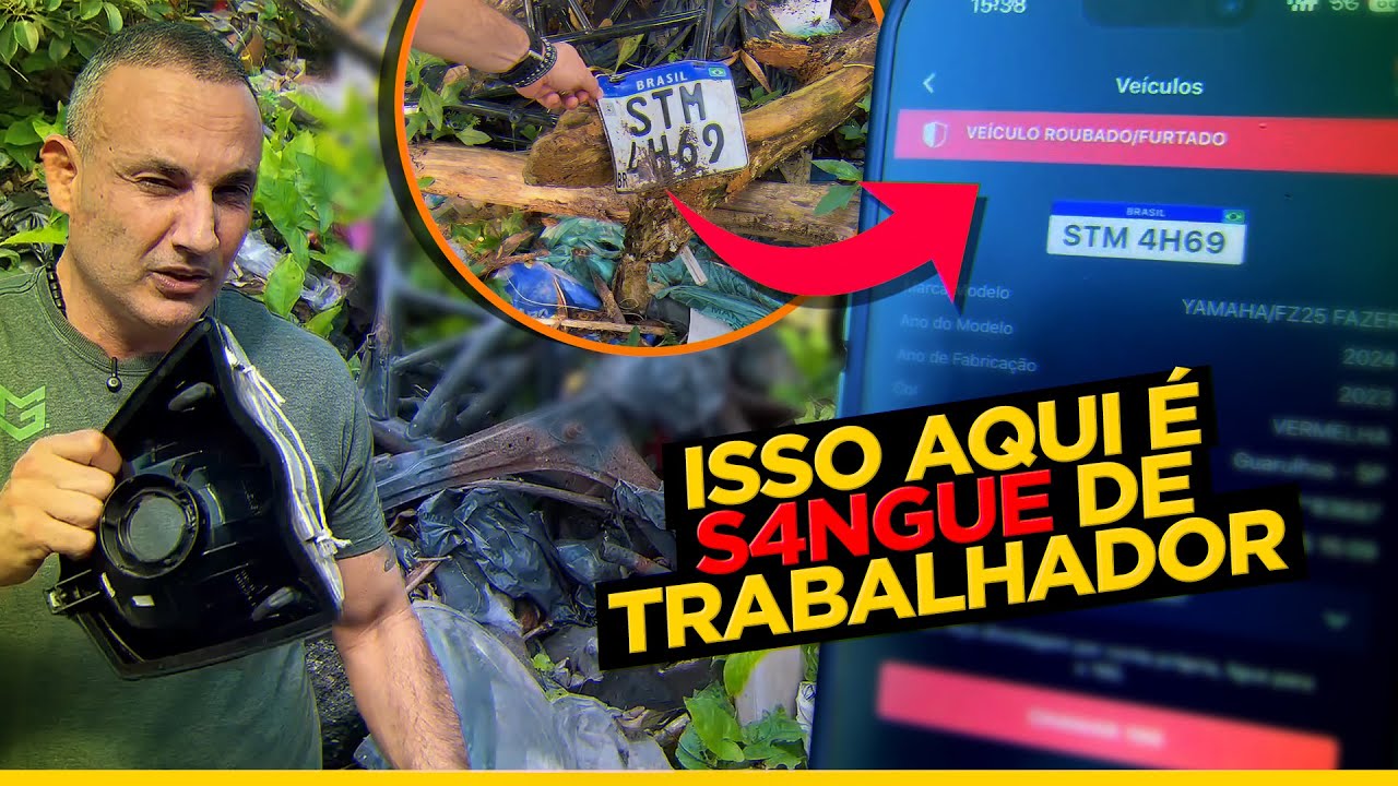 DESVENDAMOS A ROTA DAS MOTOS R0UB4DAS EM SÃO PAULO