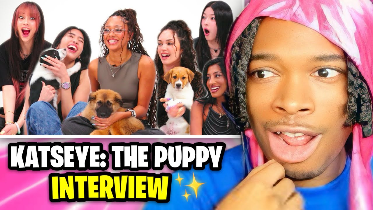 KATSEYE: The Puppy Interview 🐶✨ (You’ll Melt)