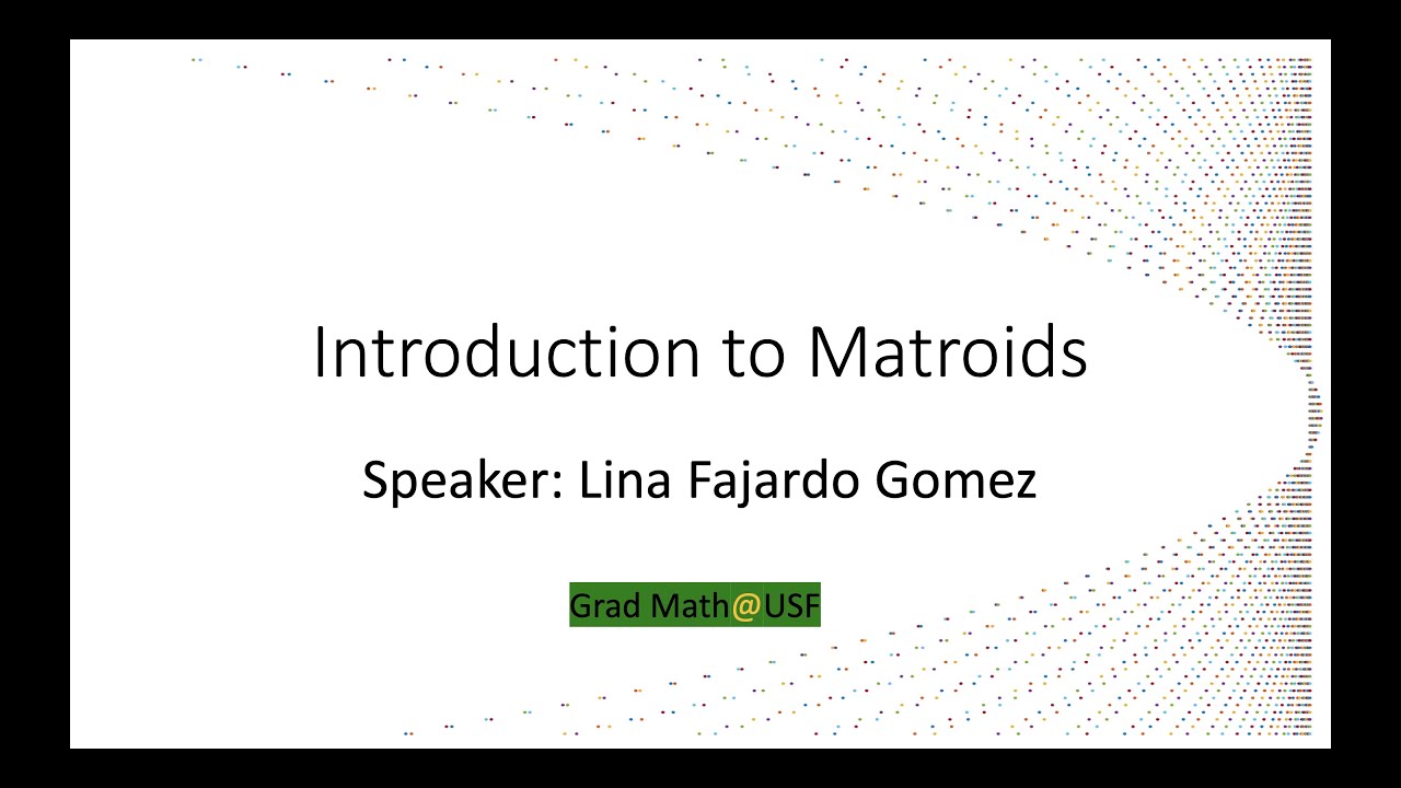 Introduction to Matroids