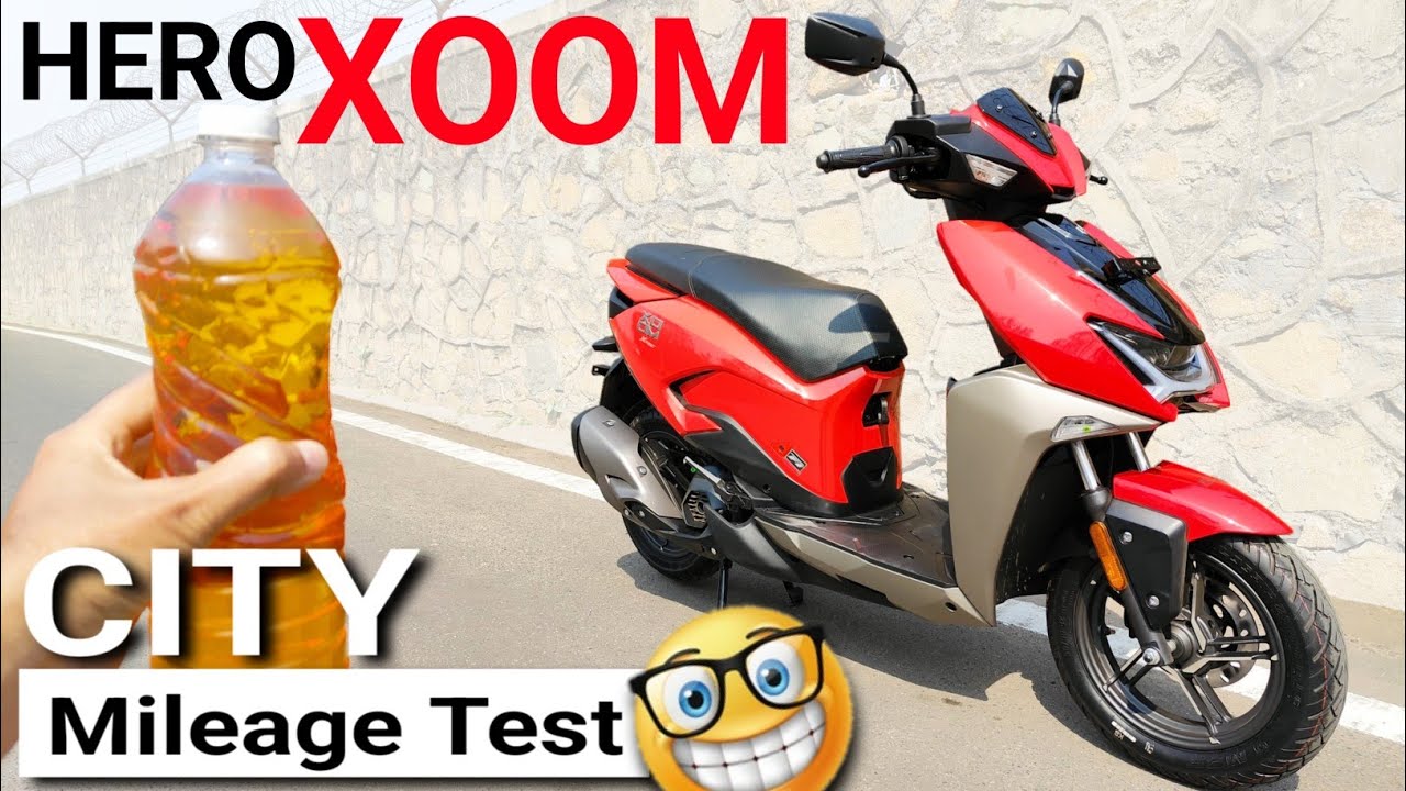 Hero Xoom Mileage Test Video | City Mileage | On Road Price | Review | New | Hindi