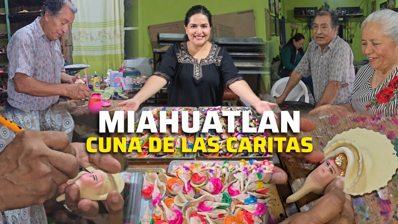 ASÍ HACEN MÁS DE MEDIO MILLON DE CARITAS PARA el PAN DE MUERTO en MIAHUATLAN OAXACA. 