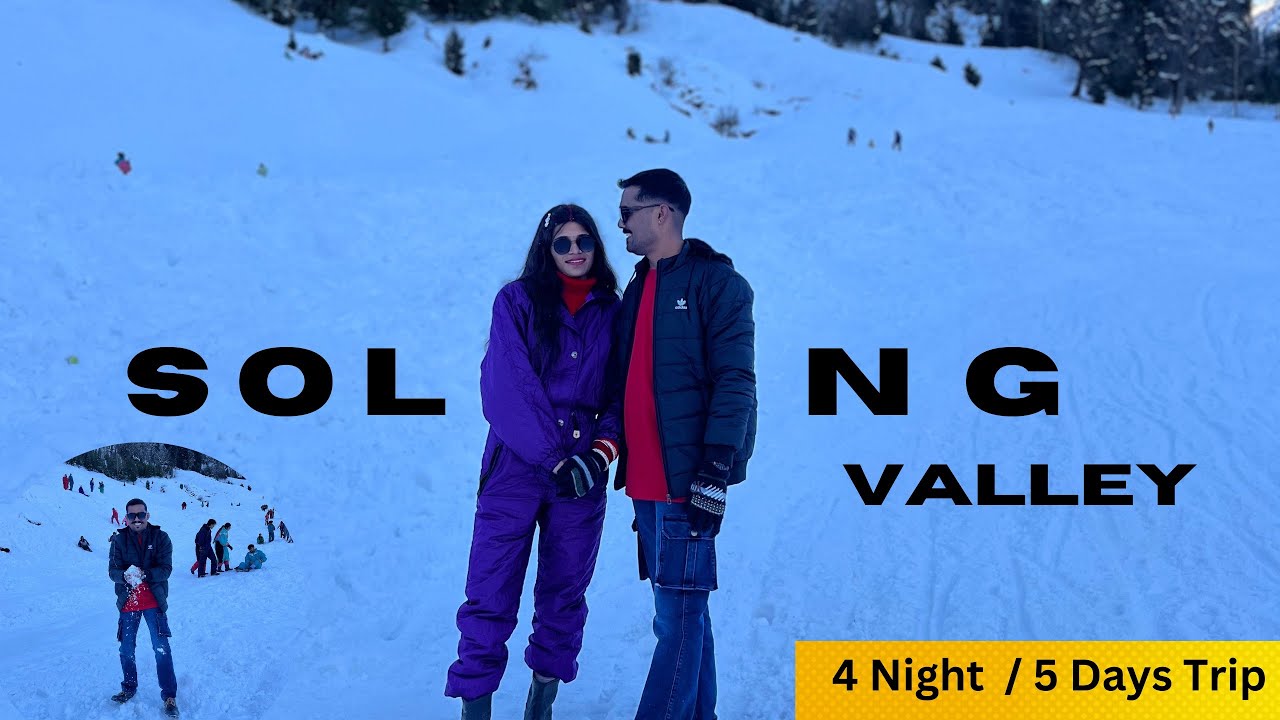 Solang Valley Manali | Manali Trip December | Manali Budget Trip | Vikram Singh Vlogs #manali