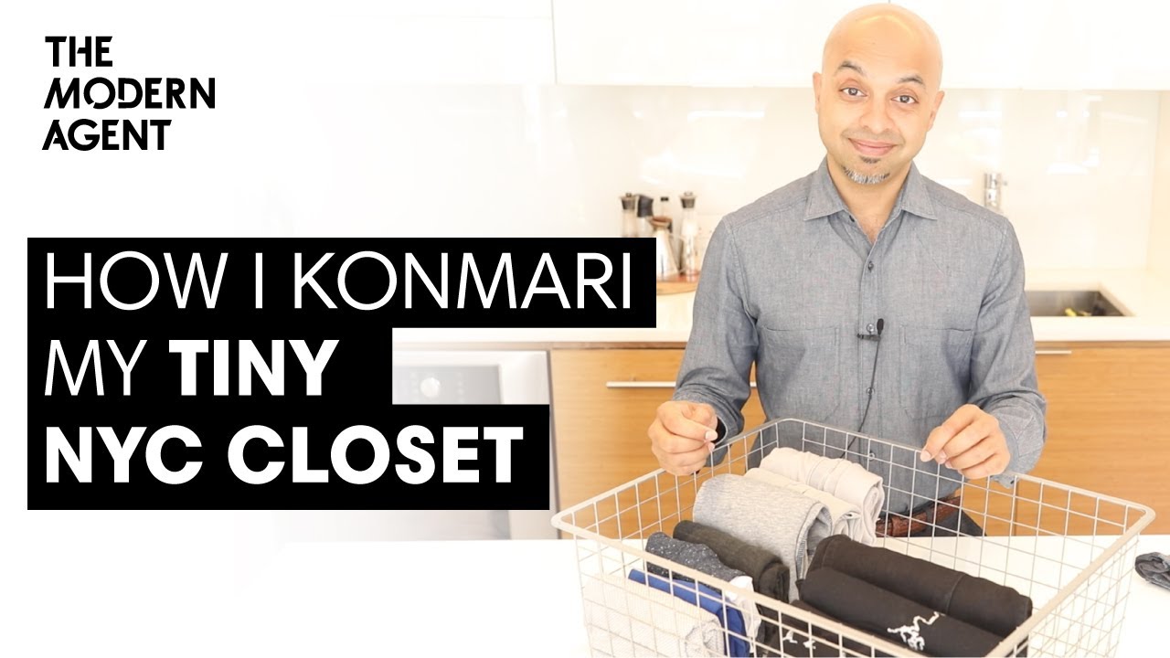How I KonMari My Tiny NYC Closet