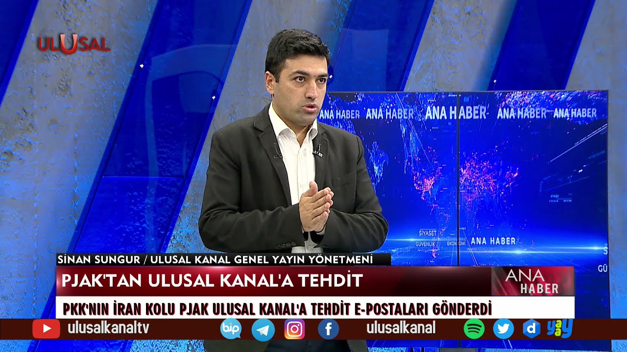 Ter&ouml;r &ouml;rg&uuml;t&uuml; PKK/PJAK'ın tehdidine Ulusal Kanal'dan yanıt