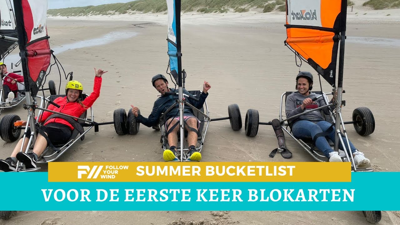 Voor de eerste keer blokarten - #1 Summer Bucketlist VLOG - Nicole & Stijn